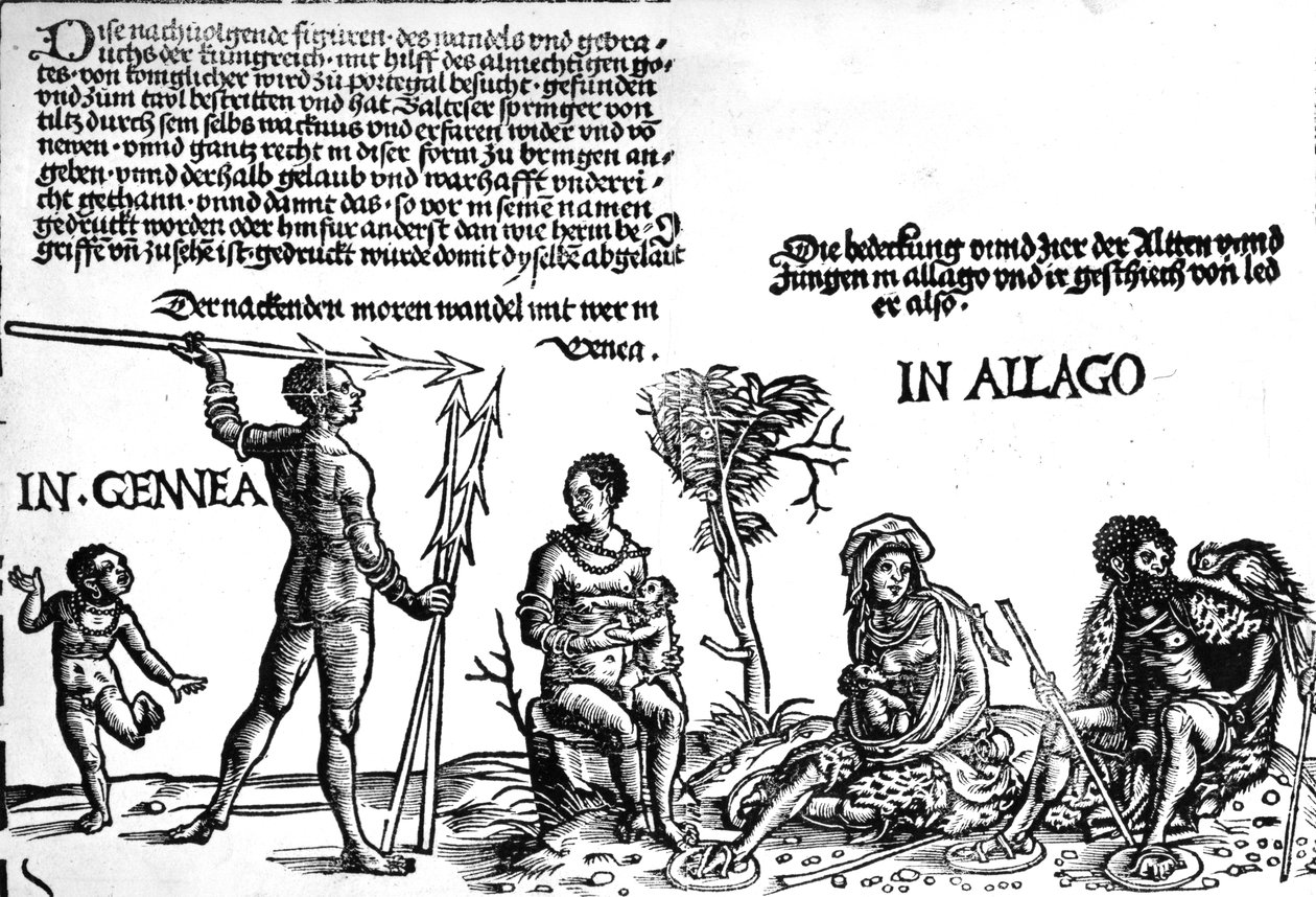 Kunig von Gutzin, grafika wykonana przez Georga Glockendona, 1511 autorstwa Hans Burgkmair
