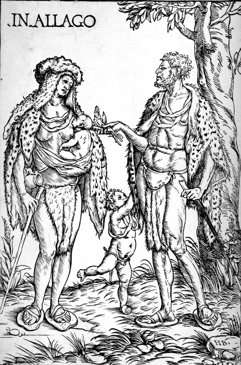 Mieszkańcy Algoa, 1508 autorstwa Hans Burgkmair