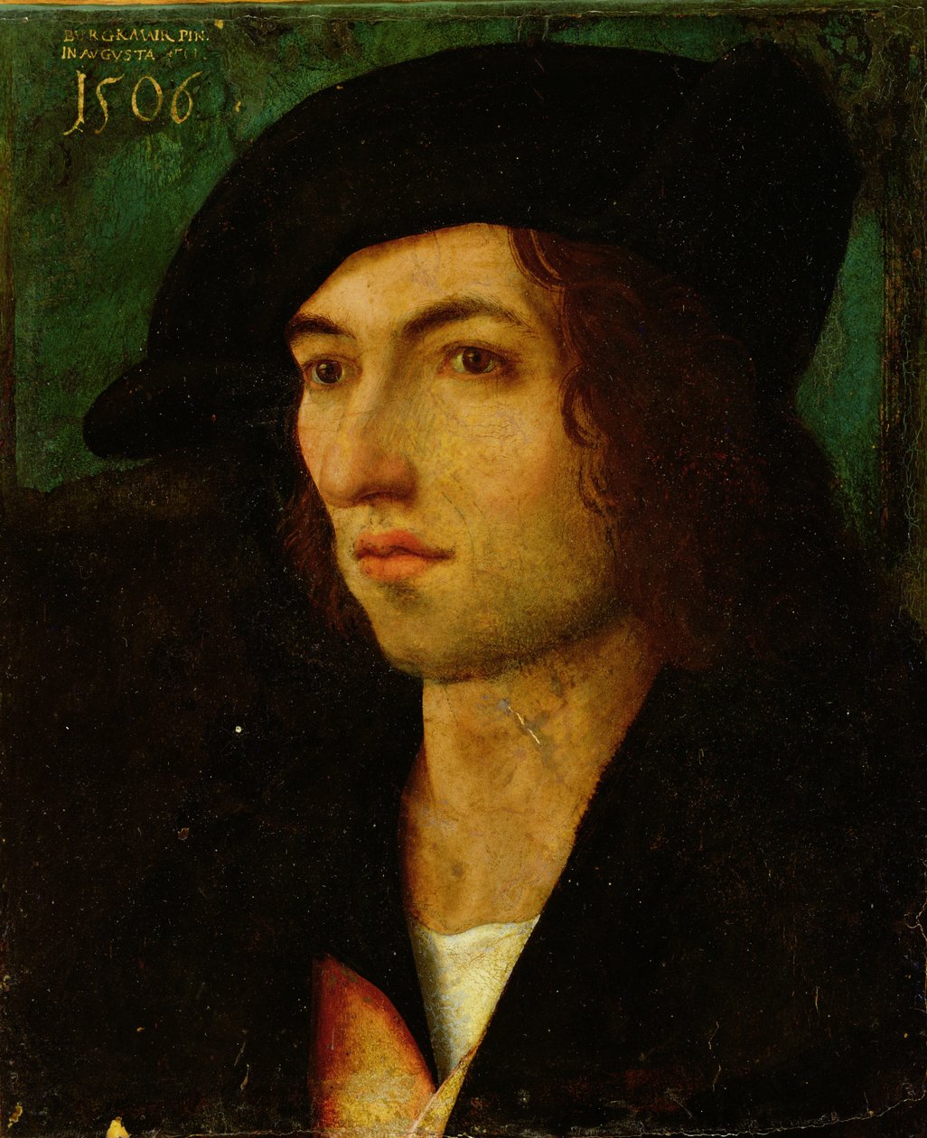 Portret mężczyzny, 1506 autorstwa Hans Burgkmair