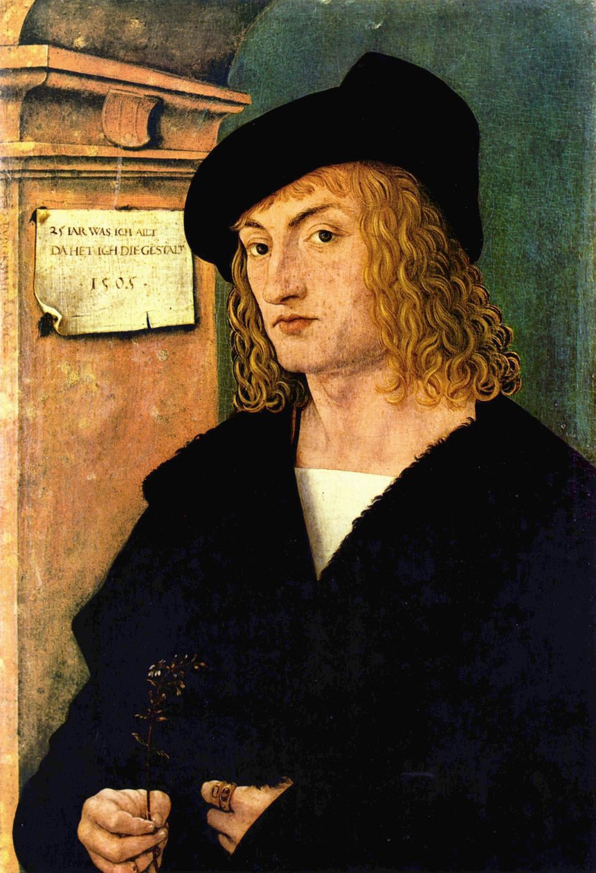 Portret Hansa Schellenbergera autorstwa Hans Burgkmair the Elder