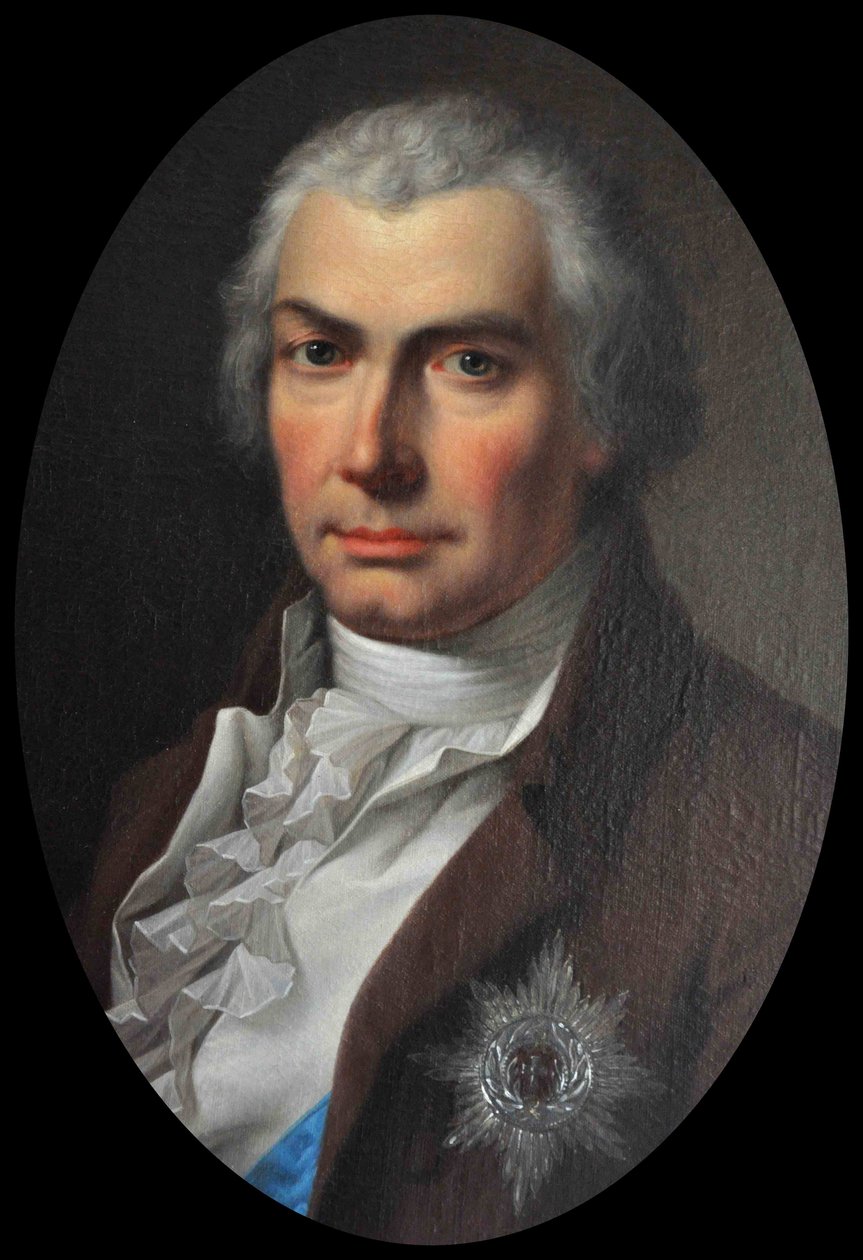 Christian Ditlev Frederik Reventlow, premier i reformator autorstwa Hans Hansen