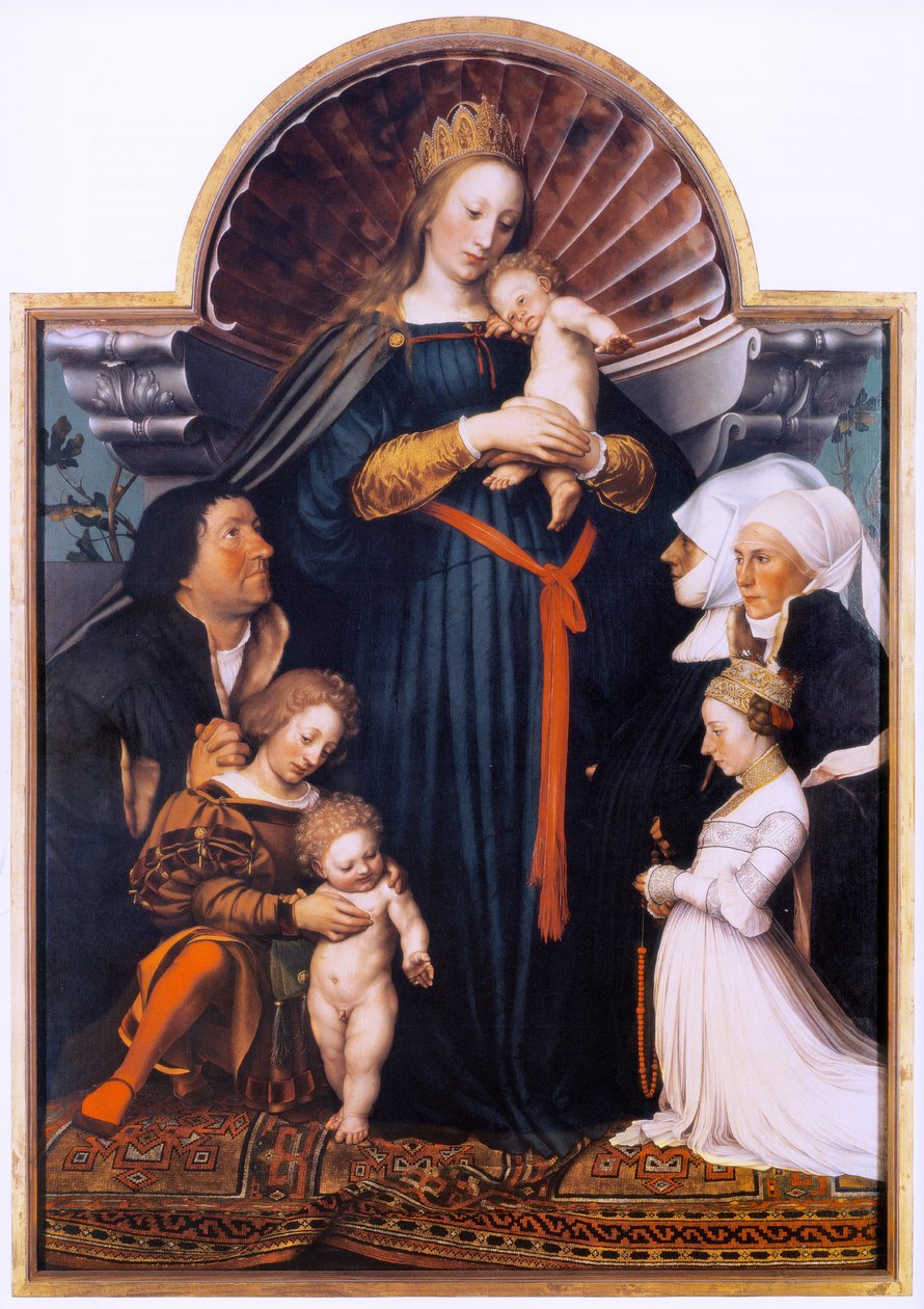 Madonna z Darmstadt autorstwa Hans Holbein