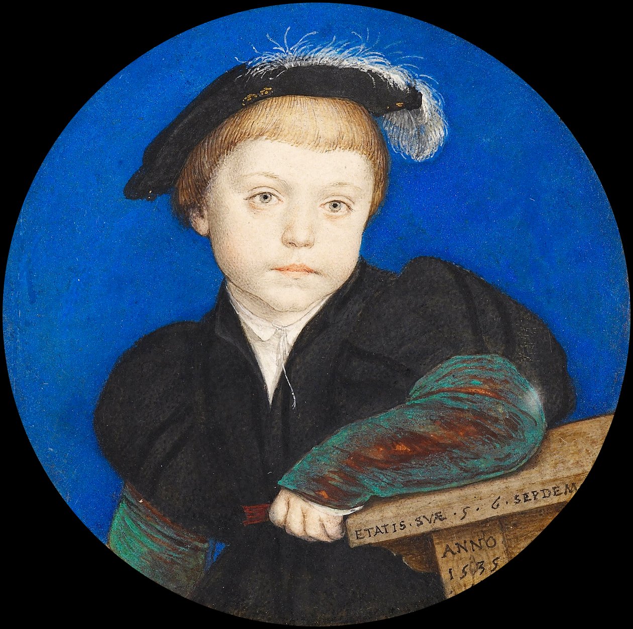 Henry Brandon, 2. książę Suffolk 1535-51 autorstwa Hans Holbein