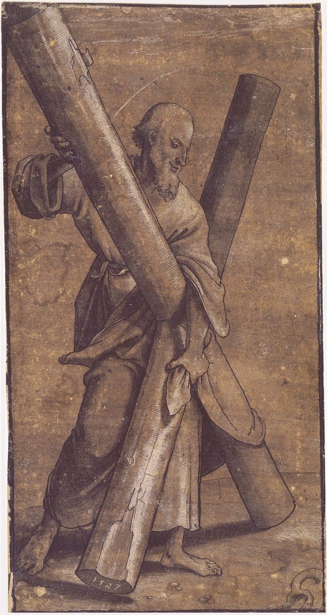 Apostoł Andrzej autorstwa Hans Holbein der Jüngere