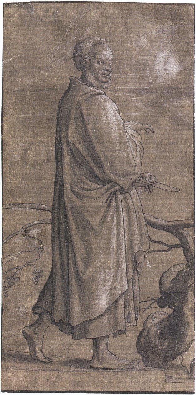 Apostoł Bartłomiej autorstwa Hans Holbein der Jüngere