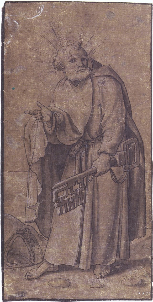 Apostoł Piotr autorstwa Hans Holbein der Jüngere