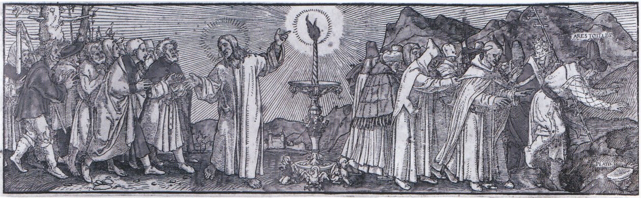 Chrystus jako prawdziwe światło autorstwa Hans Holbein der Jüngere