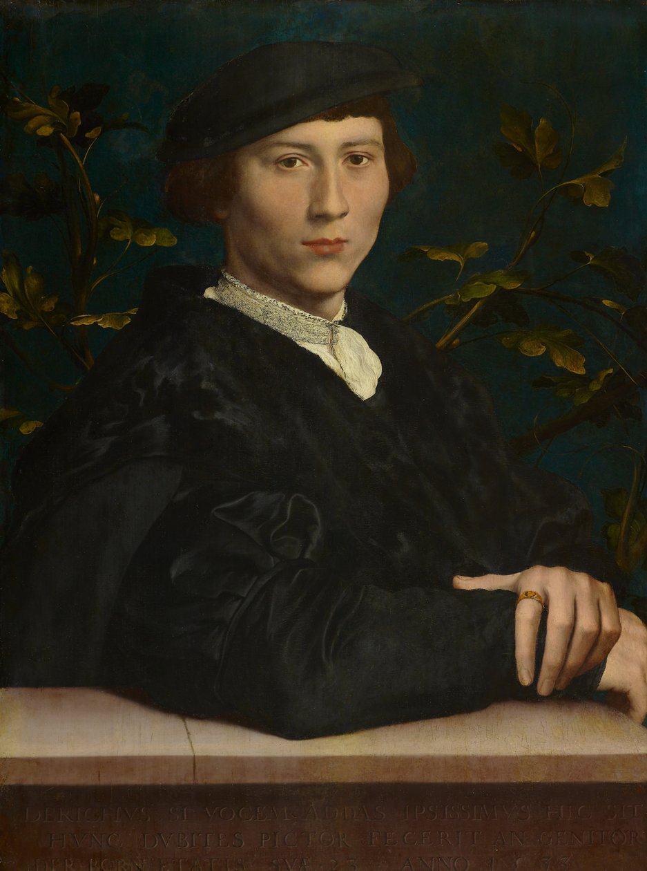 Urodzony Derich (1510-49) autorstwa Hans Holbein der Jüngere