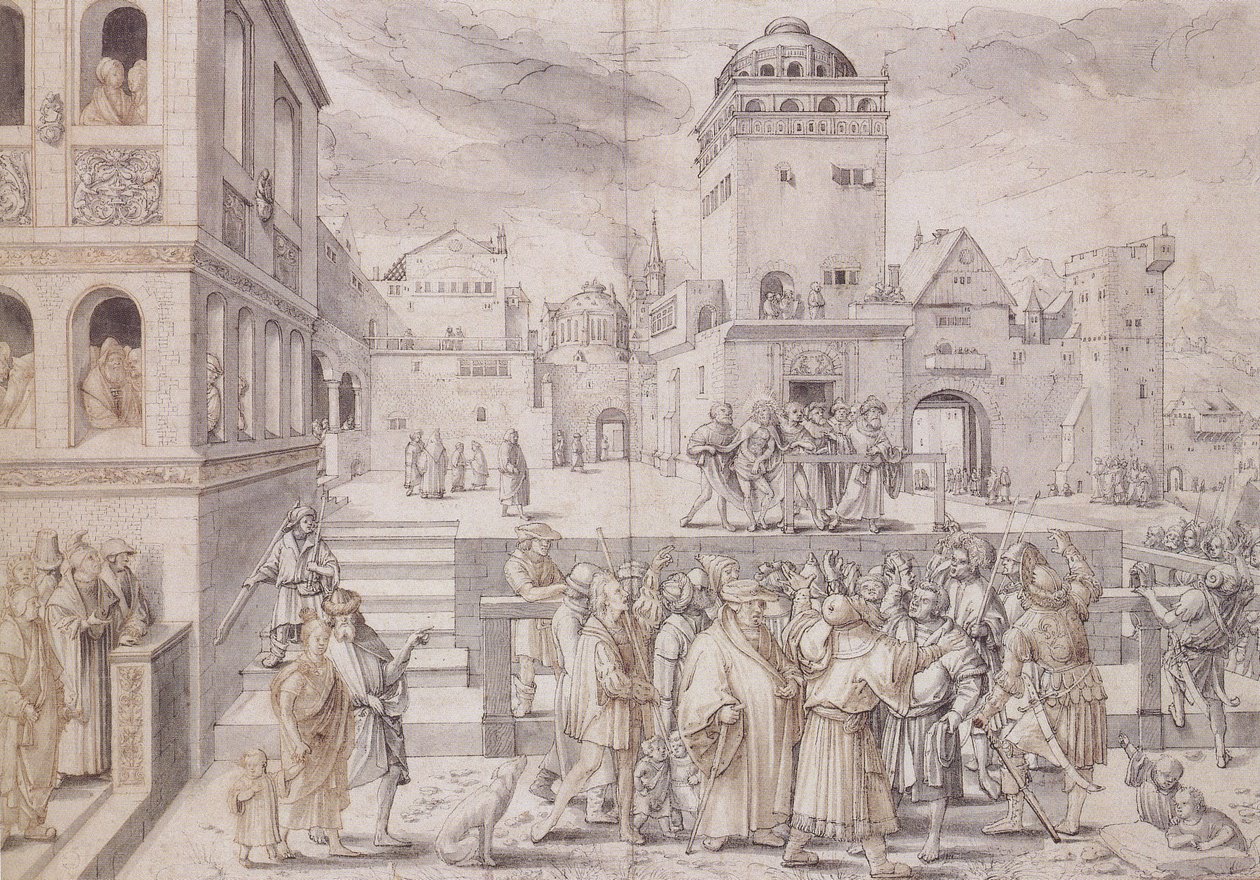 Spójrz na mężczyznę autorstwa Hans Holbein der Jüngere