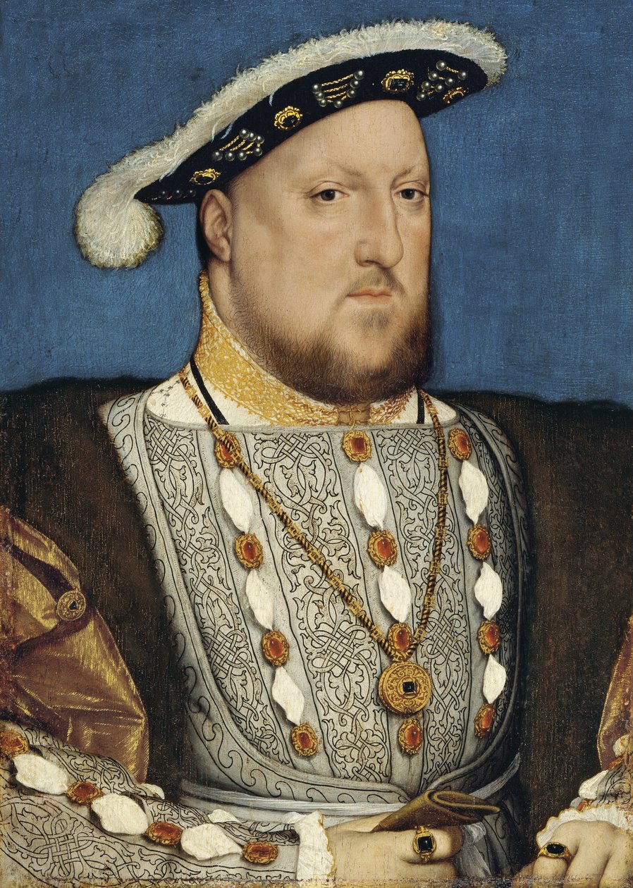 Portret Henryka VIII z Anglii autorstwa Hans Holbein der Jüngere