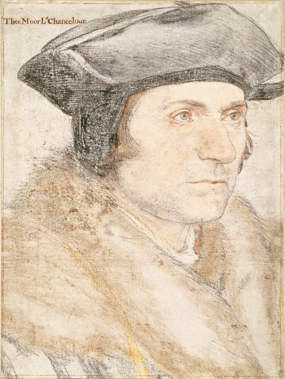 Sir Thomas More (1478-1535) autorstwa Hans Holbein der Jüngere
