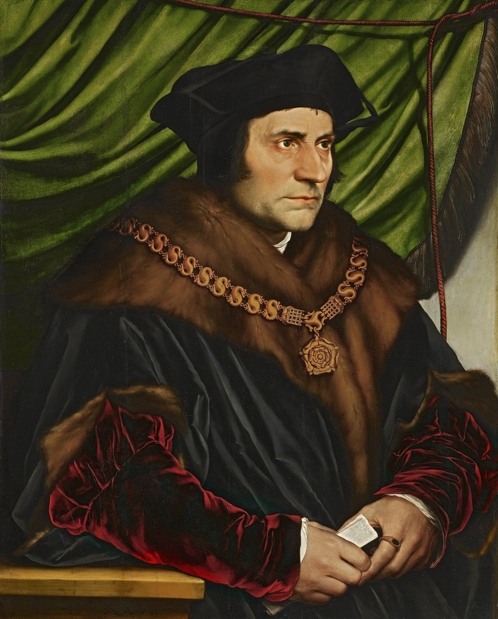 Sir Thomas More autorstwa Hans Holbein der Jüngere