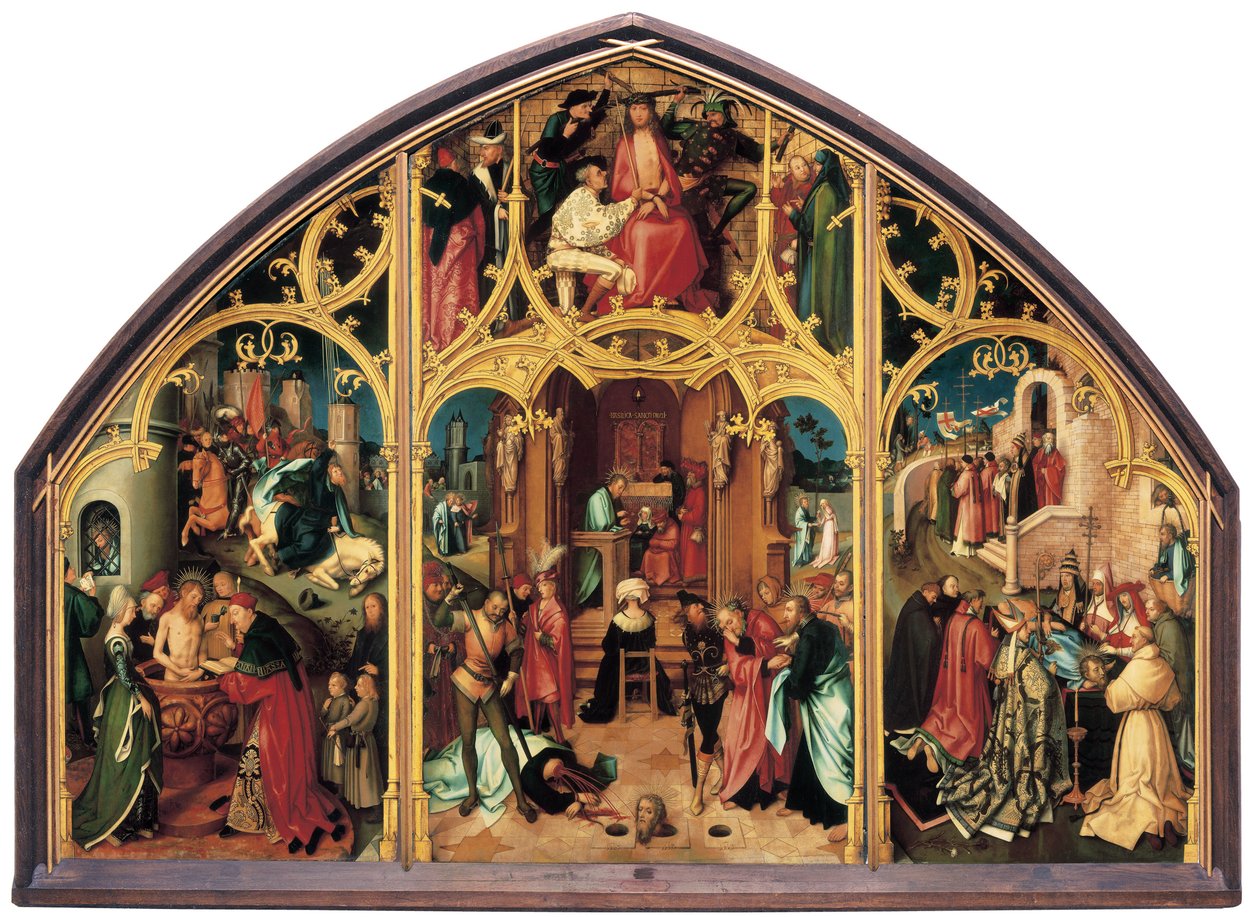 Bazylika San Paolo za murami autorstwa Hans Holbein the Elder