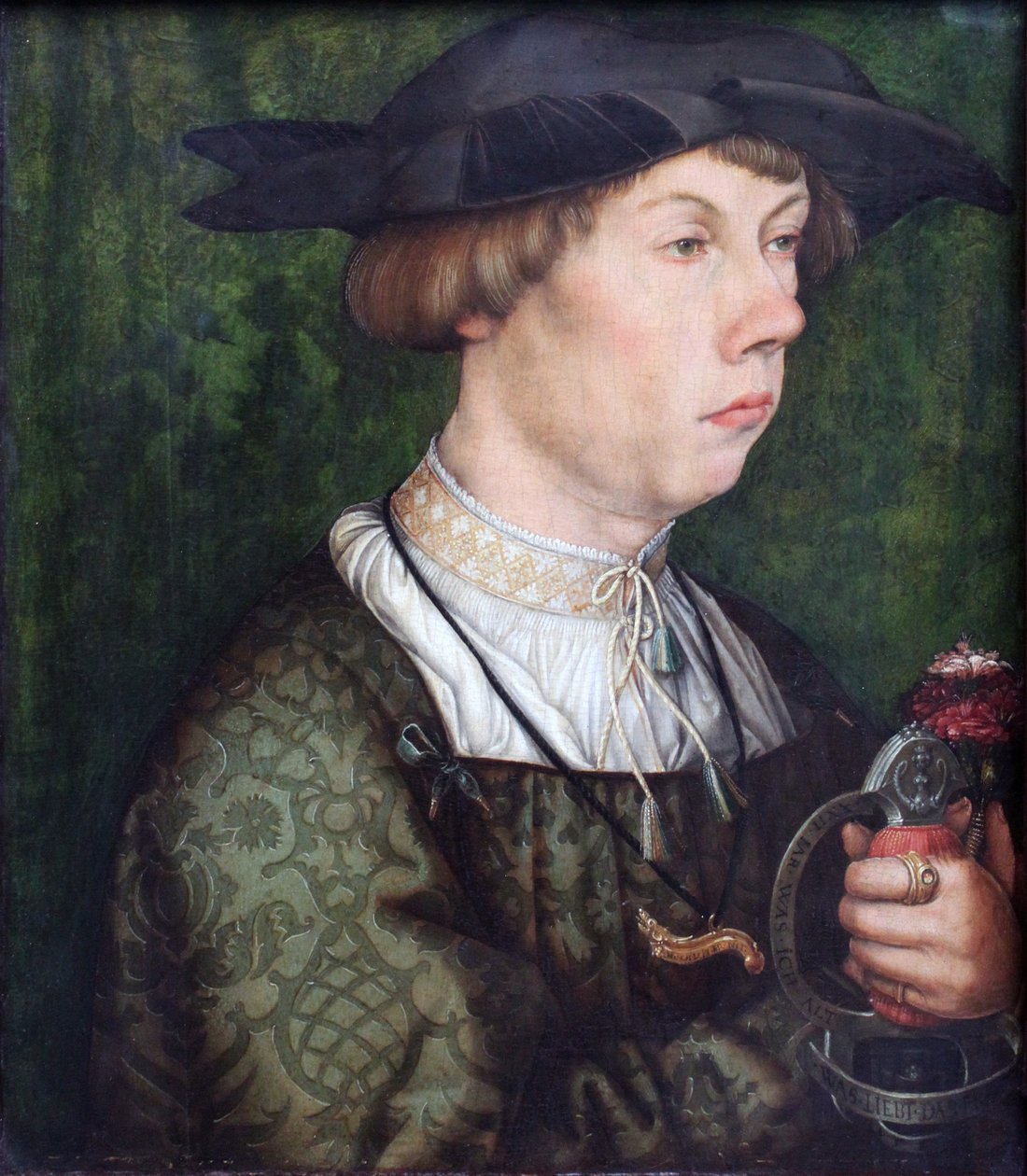 Portret członka rodziny Weiss z Augsburga autorstwa Hans Holbein the Elder