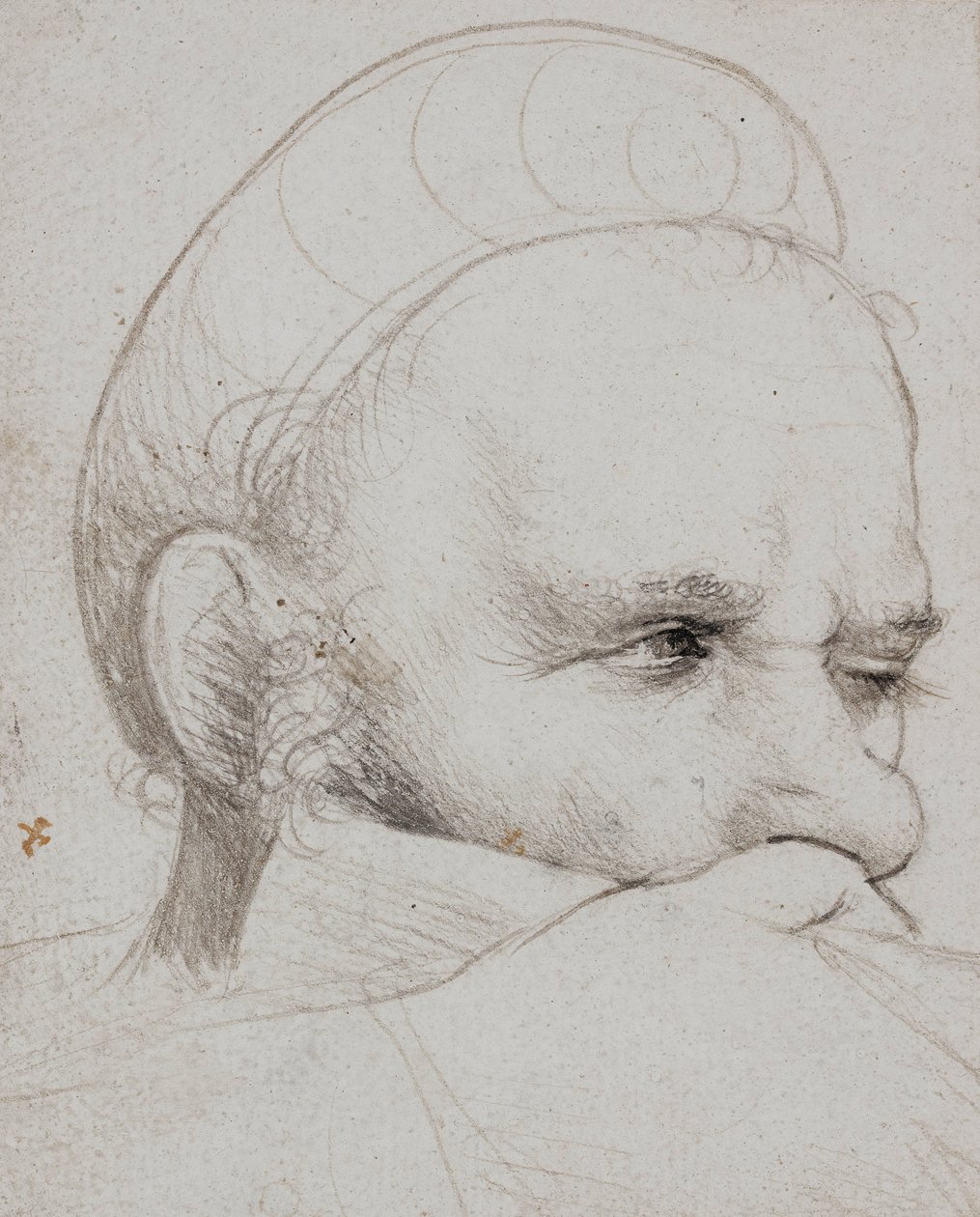 Głowa kusznika celującego autorstwa Hans Holbein the Elder