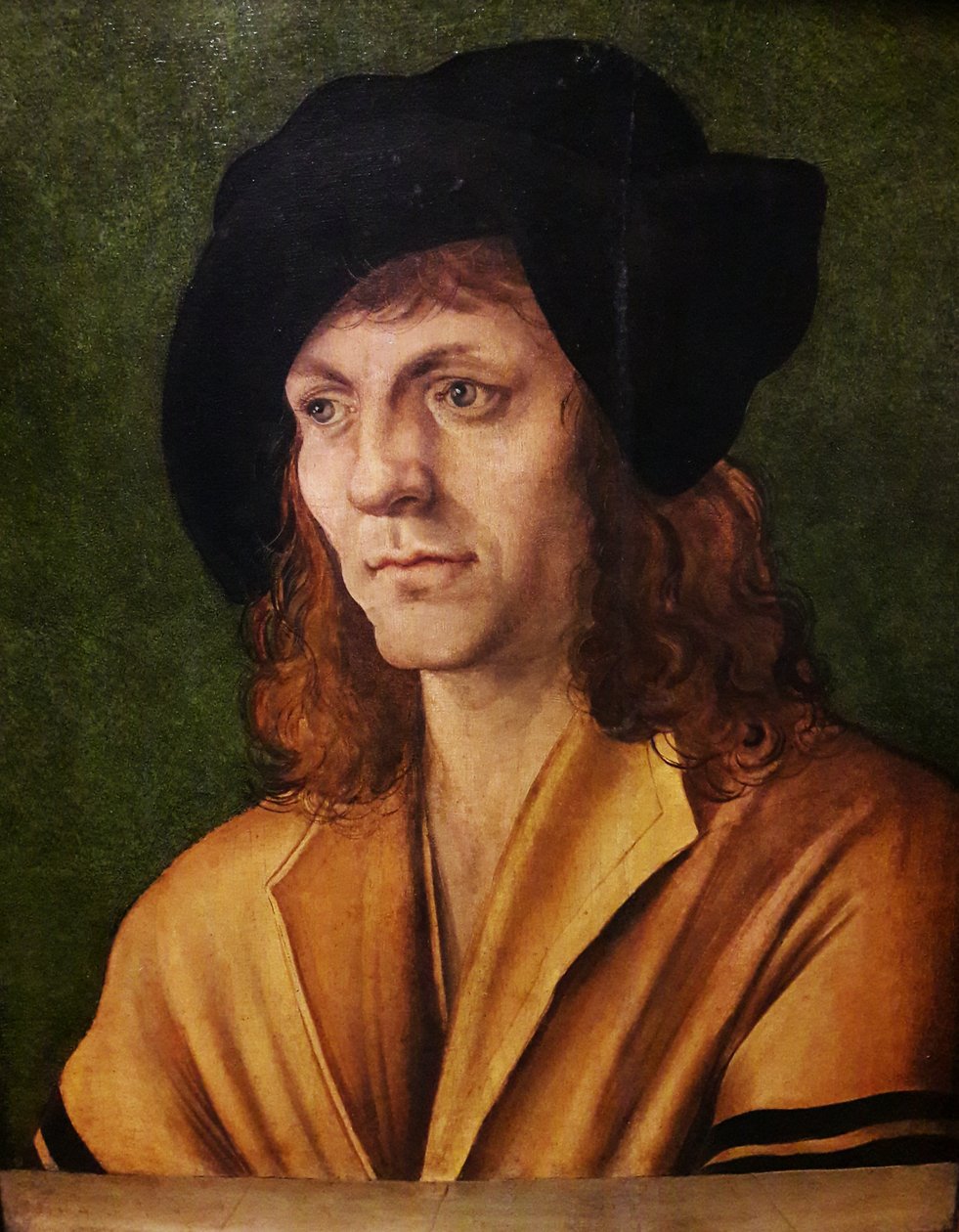 Portret mężczyzny w żółtym kaftanie autorstwa Hans Leonhard Schäufelein