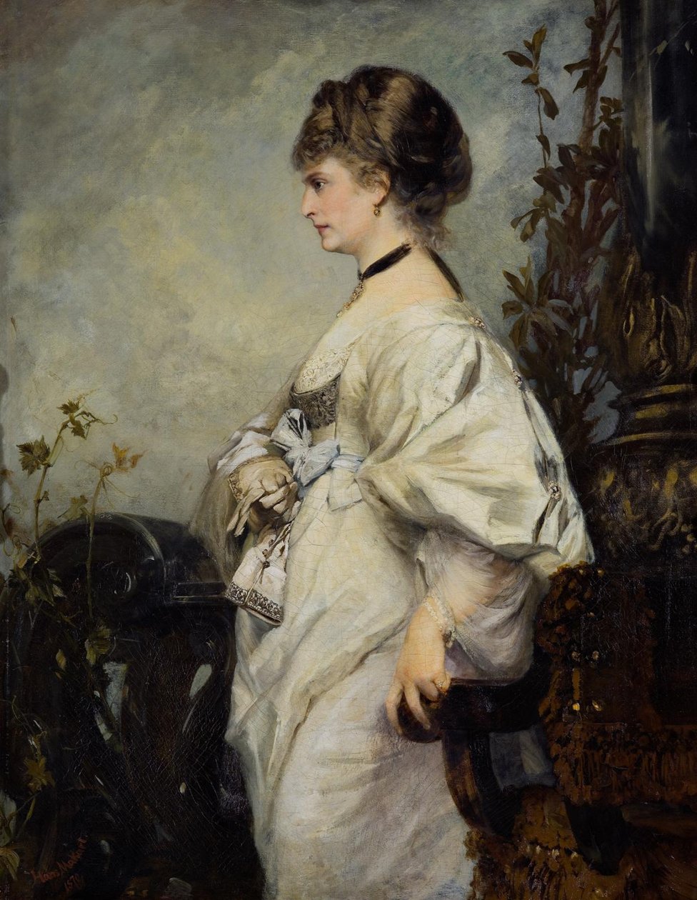 Magdalena Plachnangielski: Portret Magdalena Plachn autorstwa Hans Makart