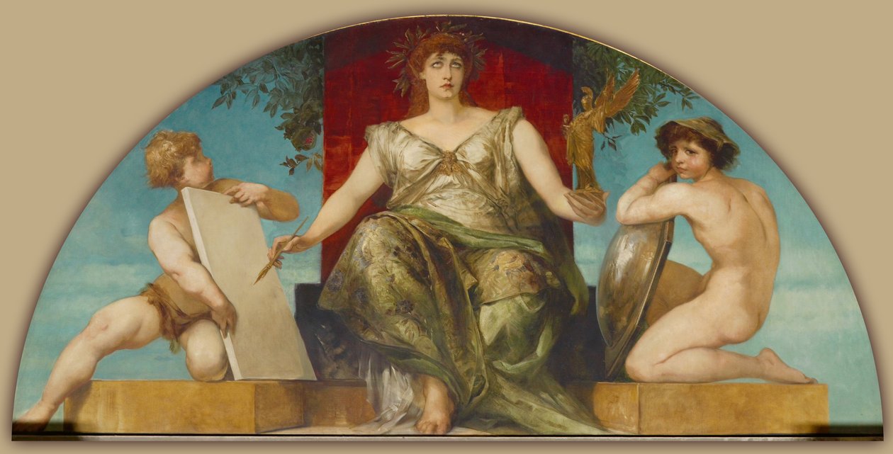 Alegoria Prawa i Prawdy Reprezentacji autorstwa Hans Makart