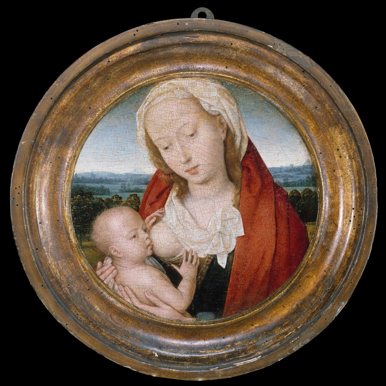 Święta dziewica z dzieckiem autorstwa Hans Memling