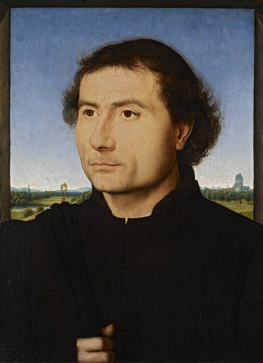 Portret mężczyzny autorstwa Hans Memling