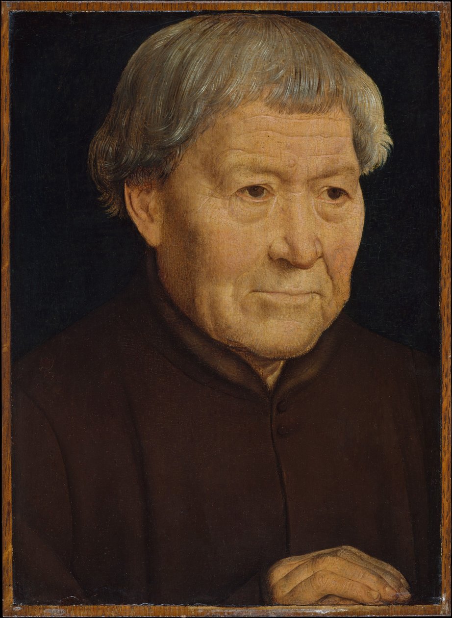 Portret starca autorstwa Hans Memling