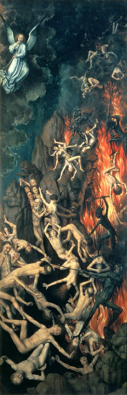 Sąd Ostateczny, 1473 olej na detalu panelu z 144071 autorstwa Hans Memling