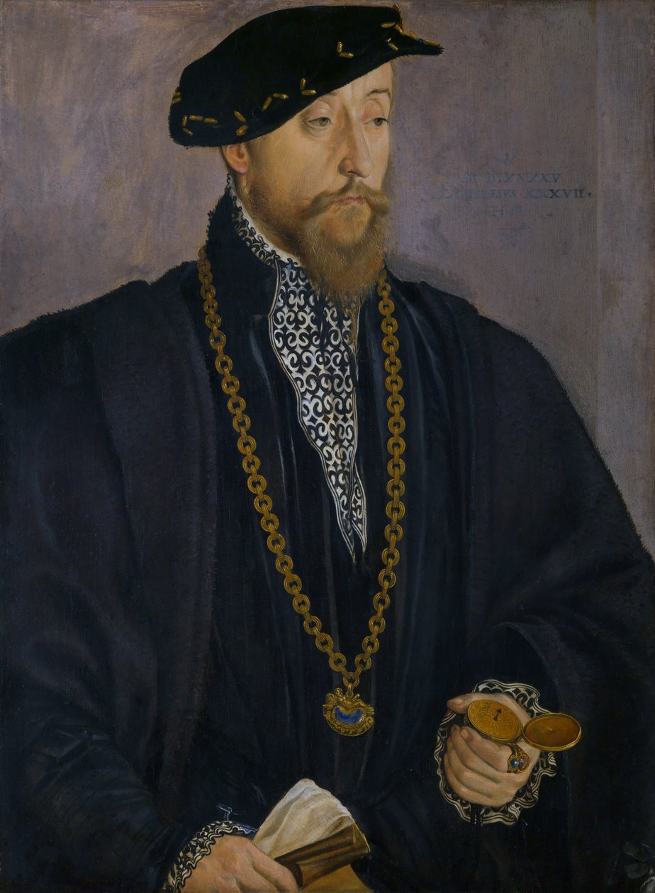 Portret Pankraza von Freyberg zu Hohenaschau autorstwa Hans Muelich or Mielich