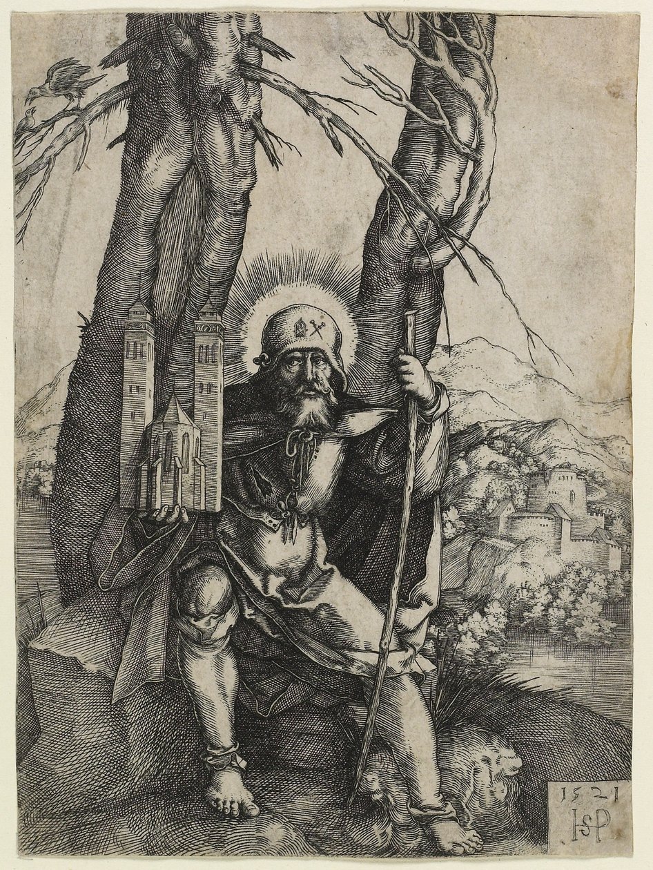 Św. Sebald, 1521 autorstwa Hans Sebald Beham