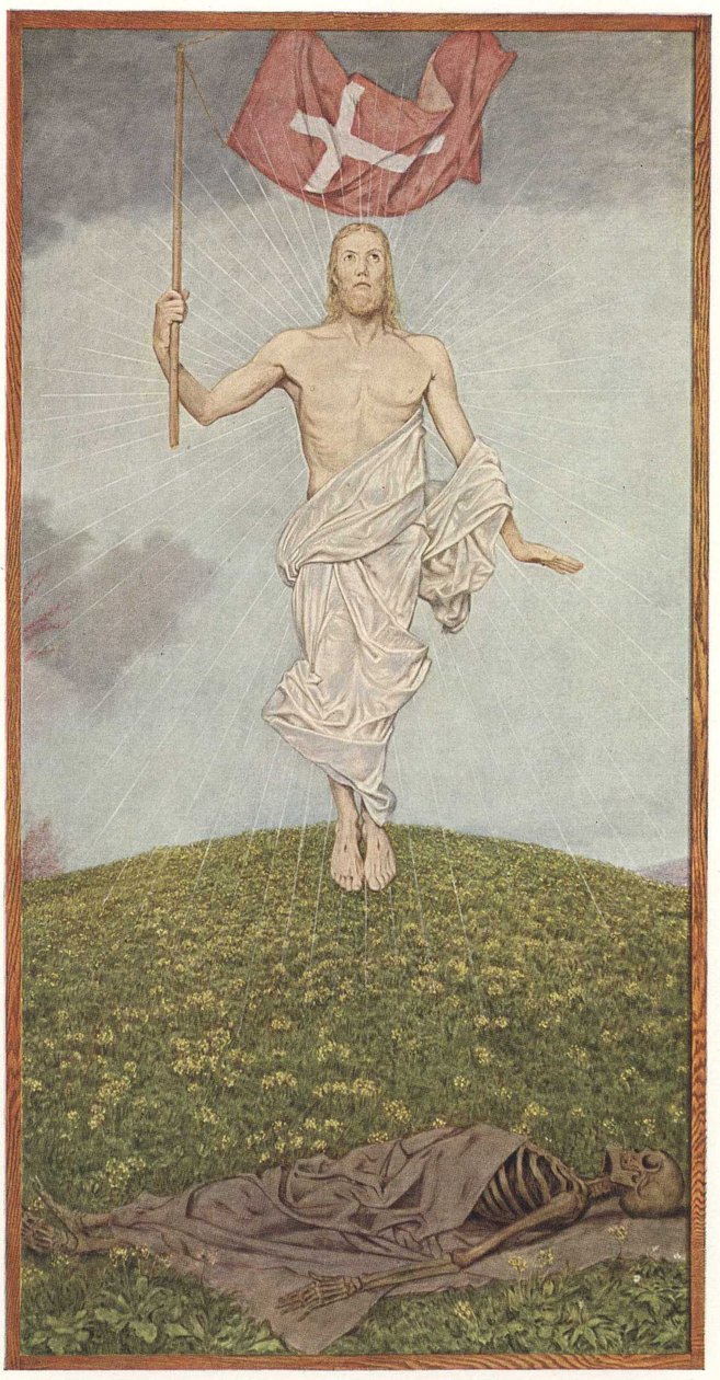 Zmartwychwstanie Angielski: zmartwychwstanie autorstwa Hans Thoma