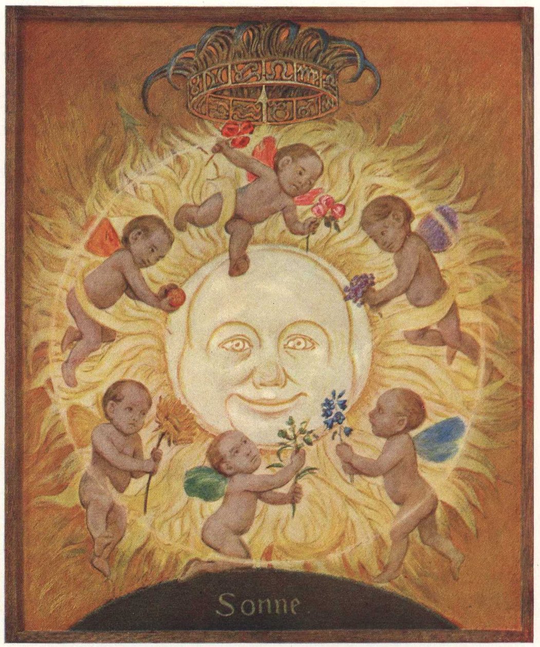 Sonnenangielski: sunn: n autorstwa Hans Thoma