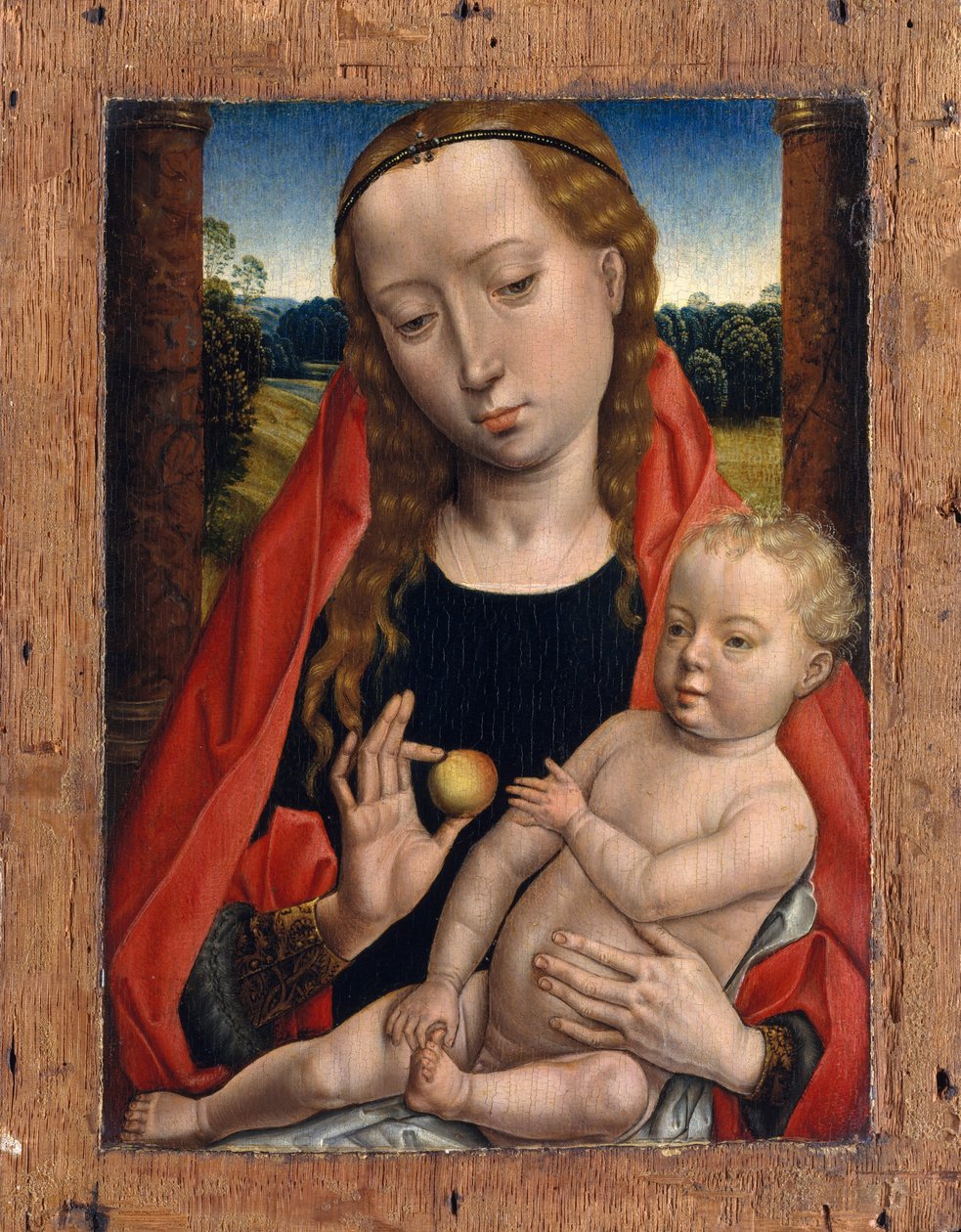 Dziewica i Dziecko autorstwa Hans after Memling