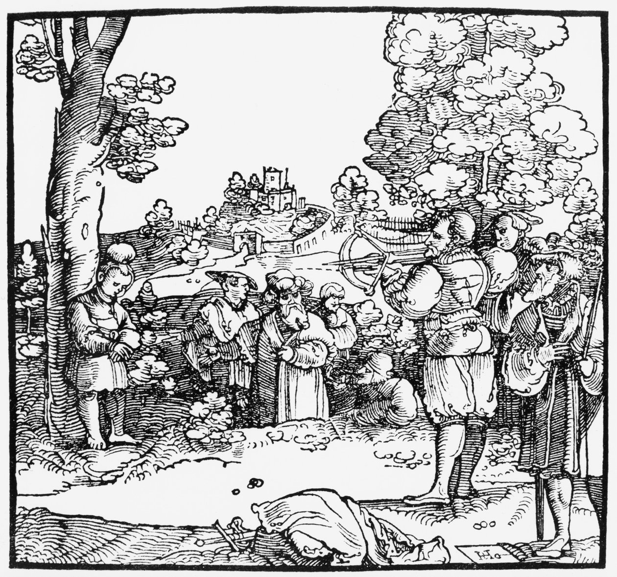 William Tell autorstwa Hans the Younger Schaufelein