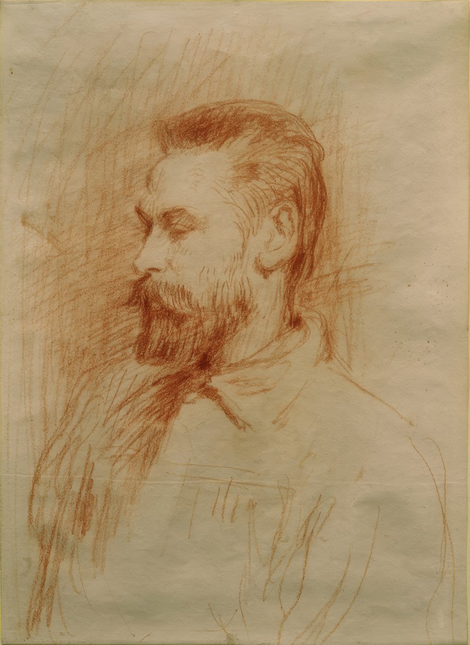 Portret Petera Bruckmanna autorstwa Hans von Marées