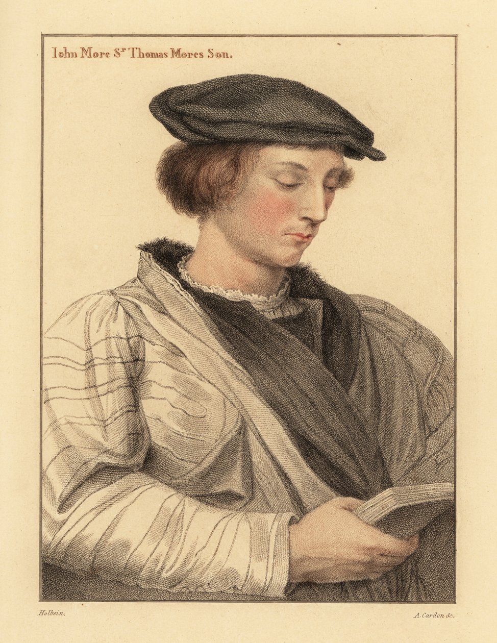 John More, lat 19, syn Sir Thomasa More