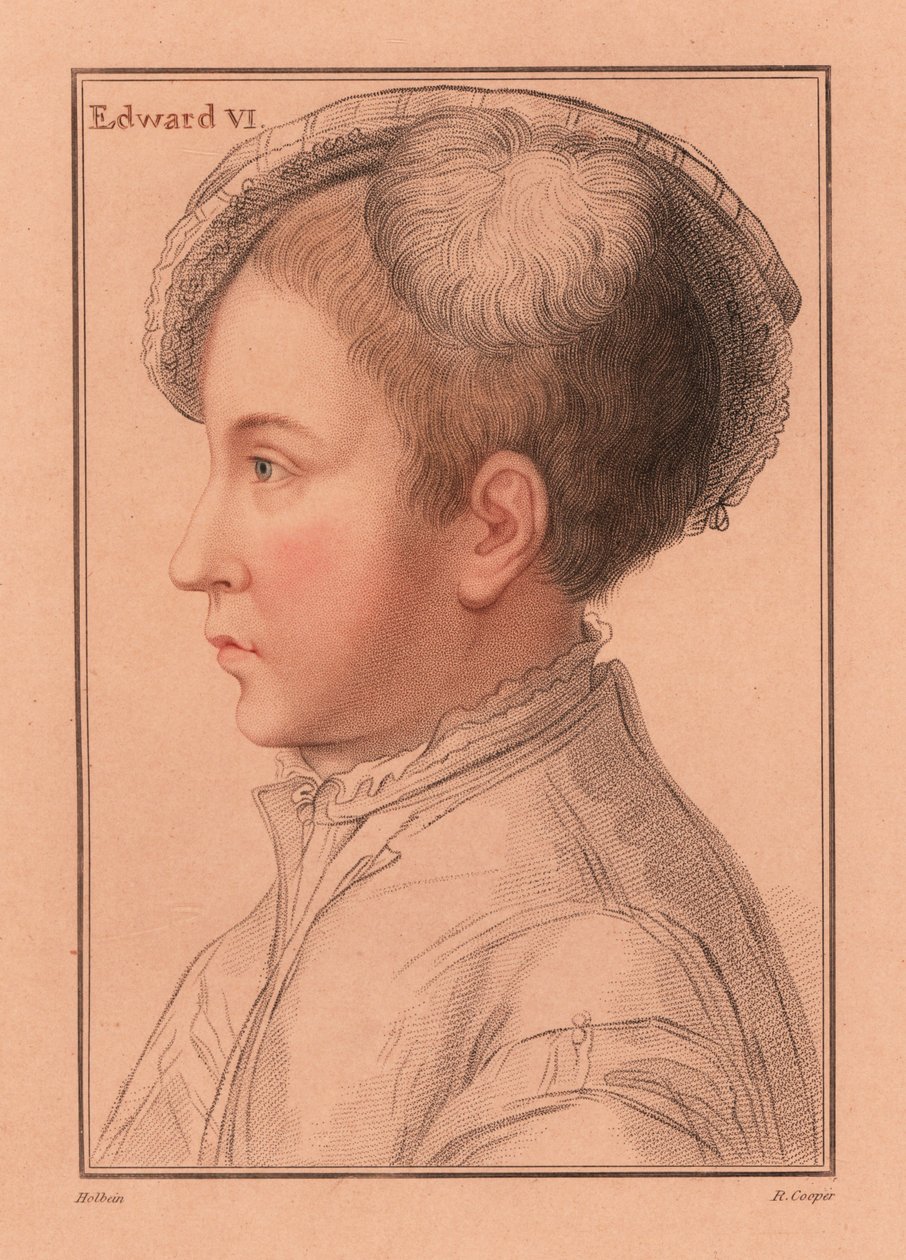 Król Anglii Edward VI autorstwa Hans (after) Holbein the Younger