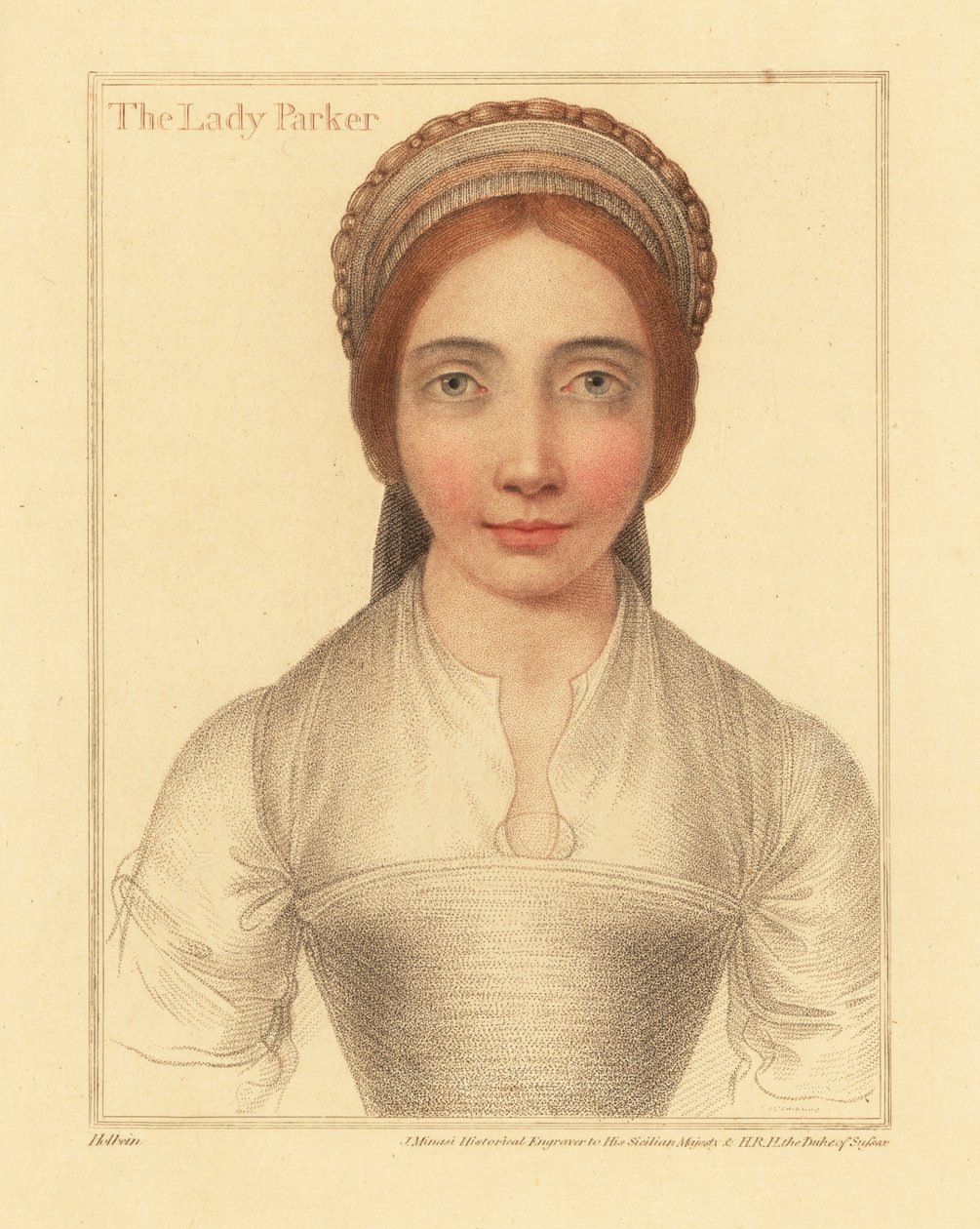 Lady Parker, żona Sir Henry