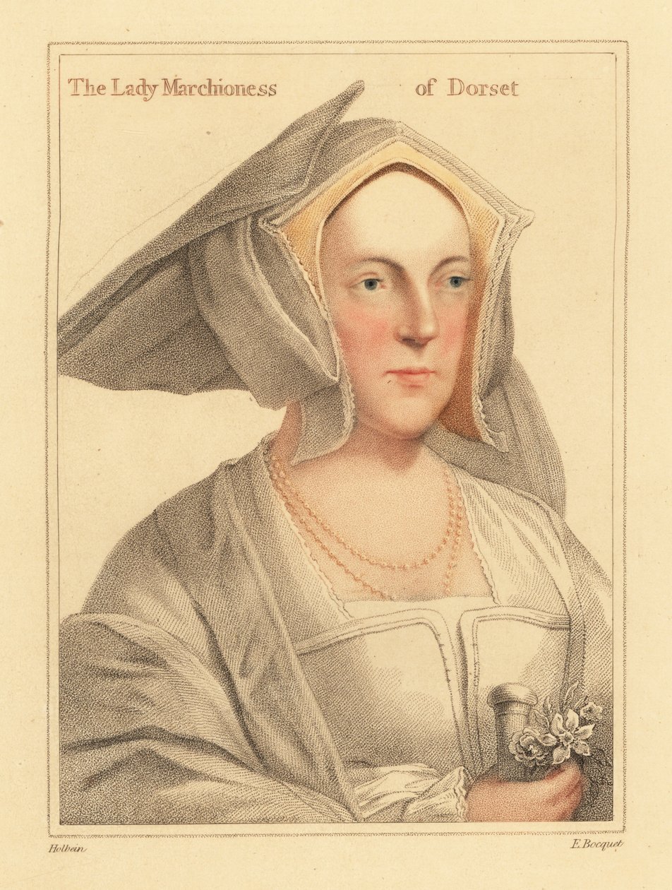 Margaret Wotton, markiza Dorset autorstwa Hans (after) Holbein the Younger