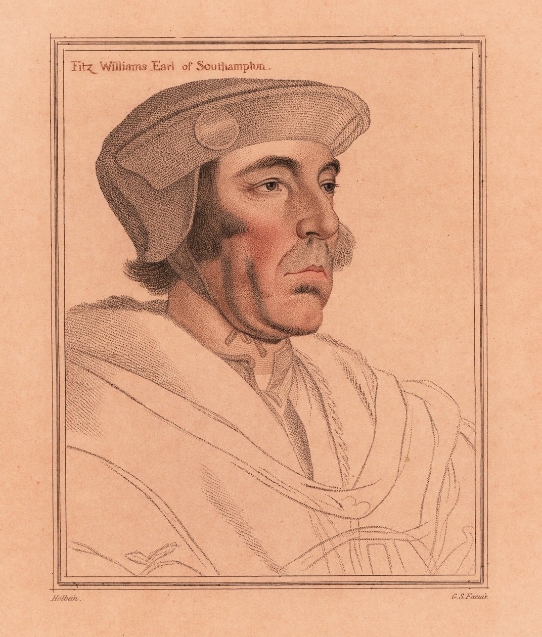 Williama Fitza Williama autorstwa Hans (after) Holbein the Younger