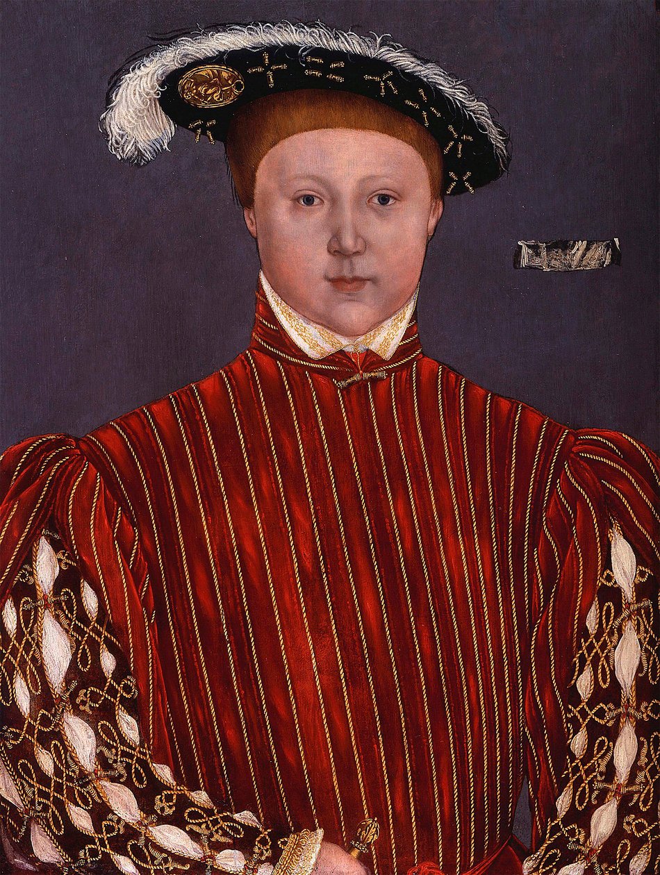 ""Portret Edwarda VI (1537-1553) Króla Anglii"" Obraz Koła Hansa Holbeina Młodszego autorstwa Hans (circle of) Holbein the Younger