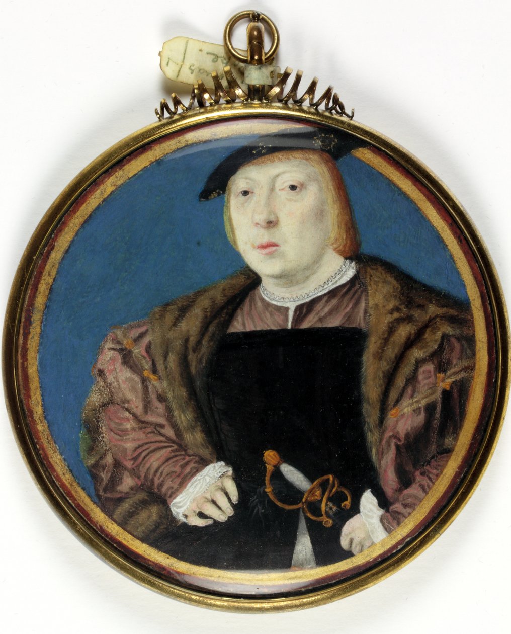 Sir Thomas Pope (akwarela na welinie) autorstwa Hans (circle of) Holbein the Younger