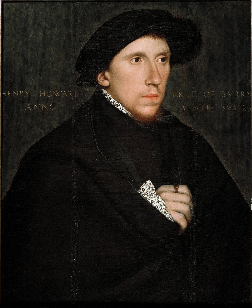 Portret Henryka Howarda (1517-1547), angielskiego poety i kurtyzany. Malarstwo warsztatu Hansa Holbeina (pocz. XVI w.). Brazylia, Sao Paulo. Muzeum Sztuki w Sao Paulo autorstwa Hans (school of) Holbein
