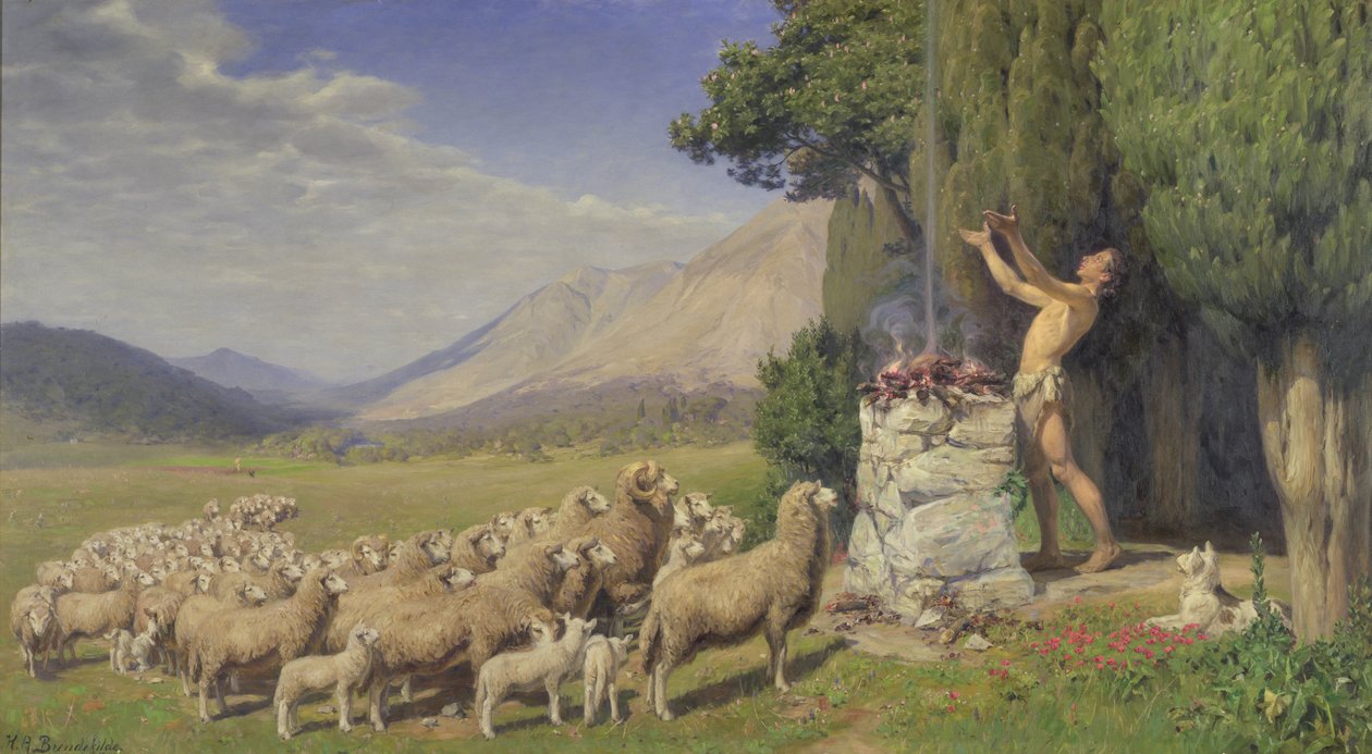 Oferta Abla, 1908 autorstwa Hans Andersen Brendekilde