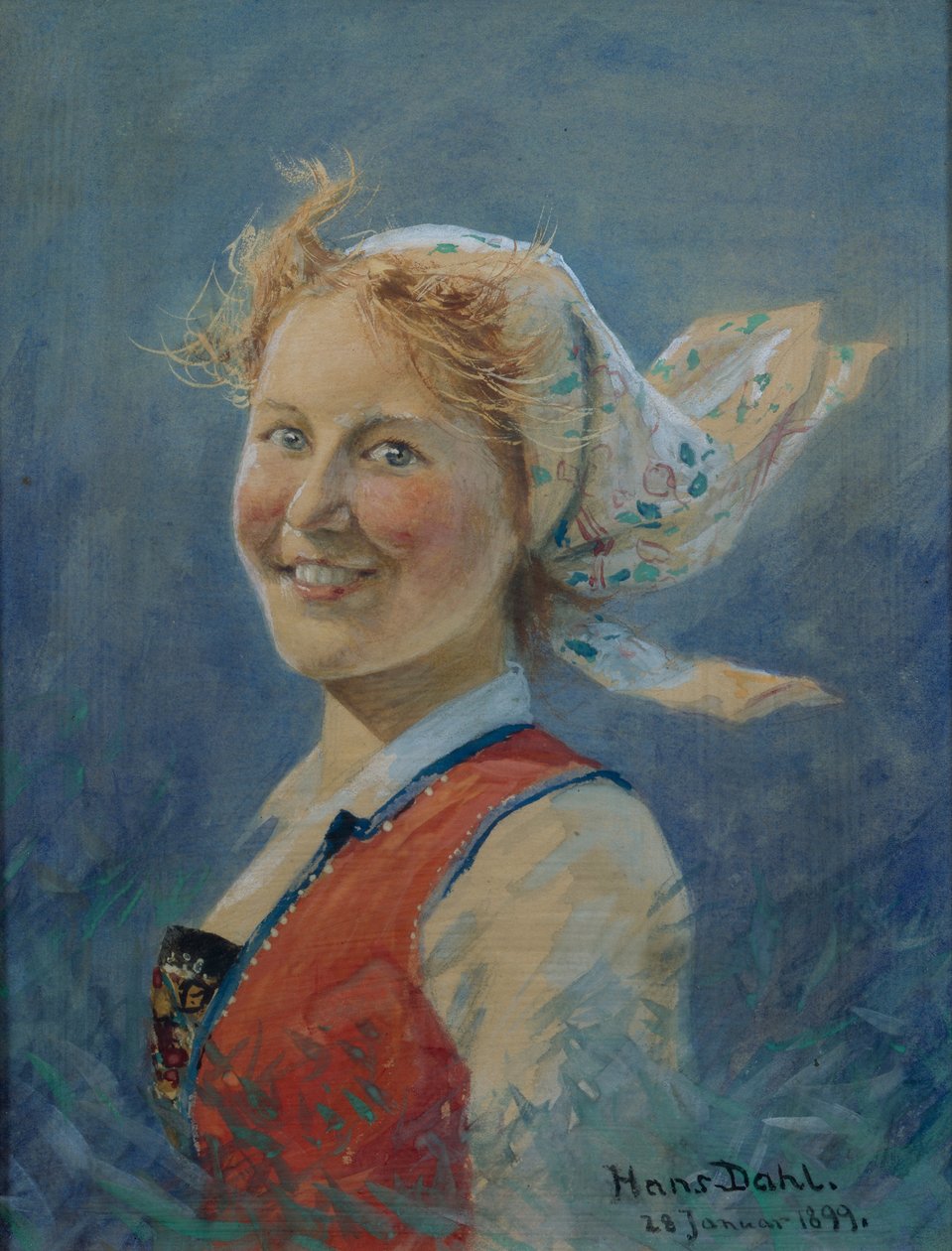 Szczęśliwy autorstwa Hans Andreas Dahl