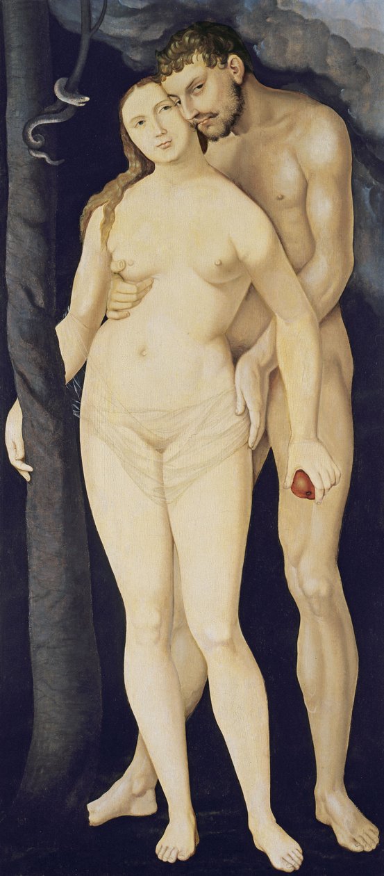 Adam i Ewa, 1531 autorstwa Hans Baldung
