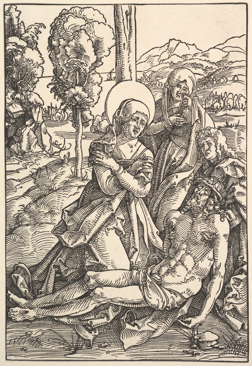 Opłakiwanie Chrystusa, 1510. autorstwa Hans Baldung