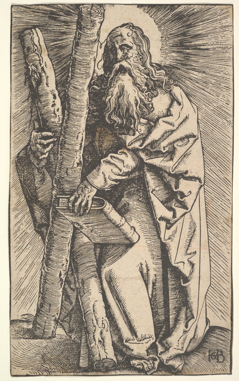 Święty Andrzej, XV-XVI wiek. autorstwa Hans Baldung