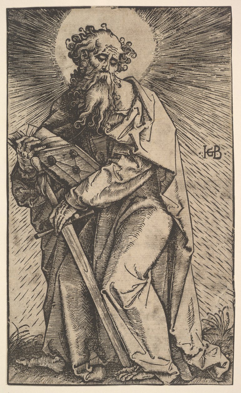 Św. Paweł od Chrystusa i Apostołów, 1519. autorstwa Hans Baldung