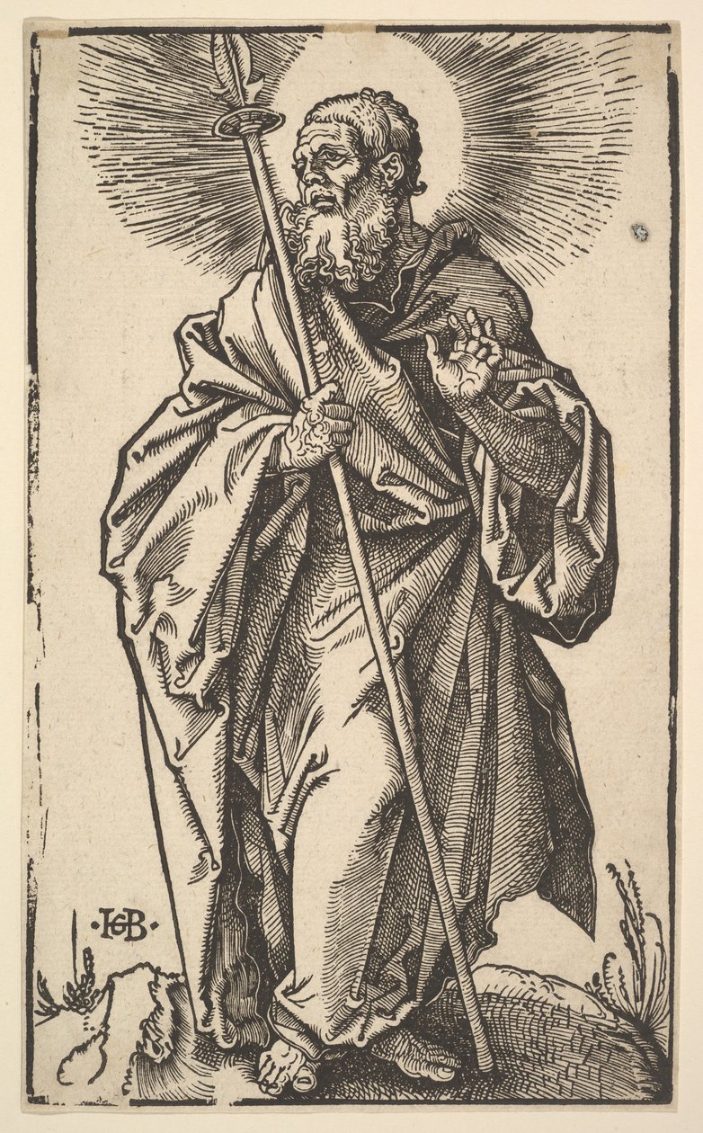 Św. Tomasz od Chrystusa i Apostołów, 1519. autorstwa Hans Baldung