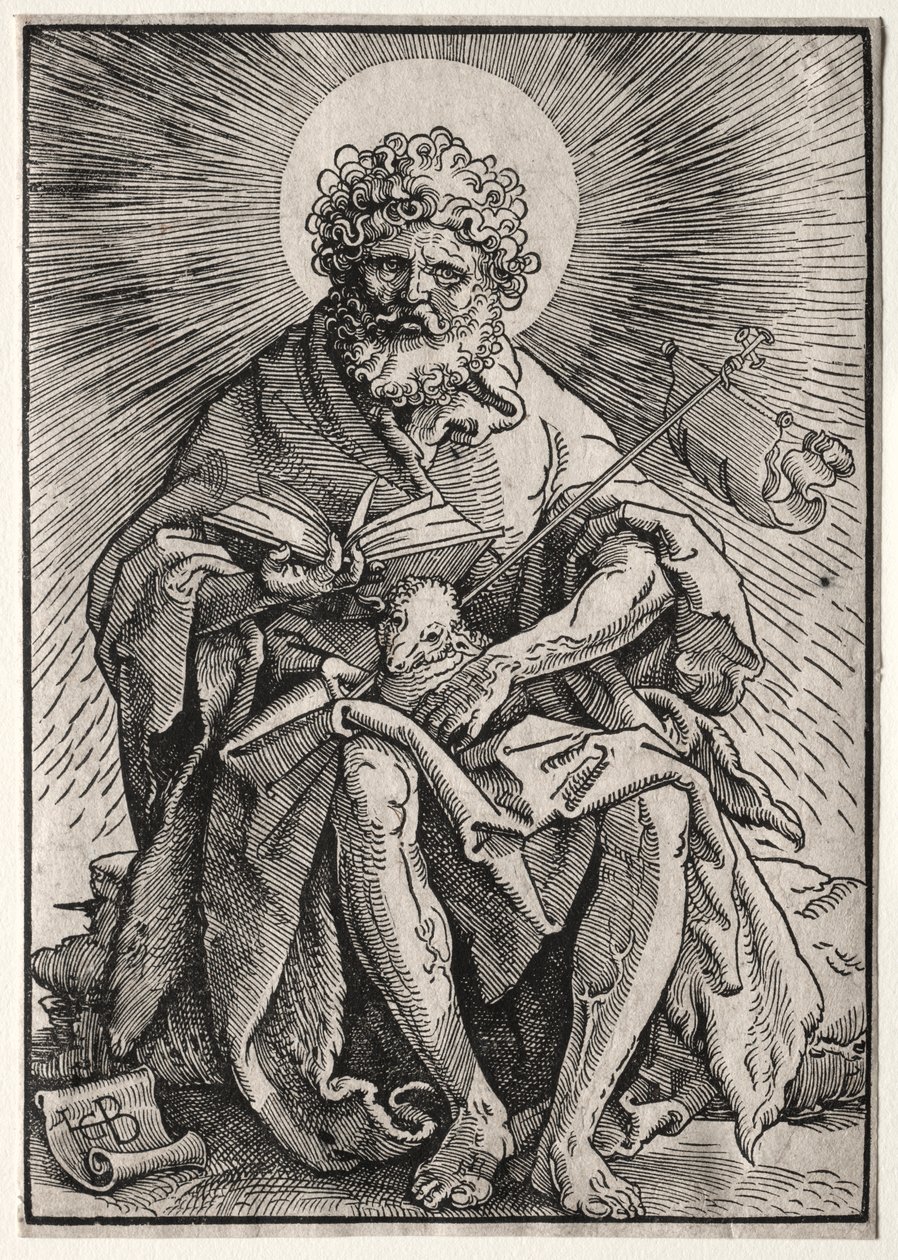 Św. Jan Chrzciciel autorstwa Hans Baldung