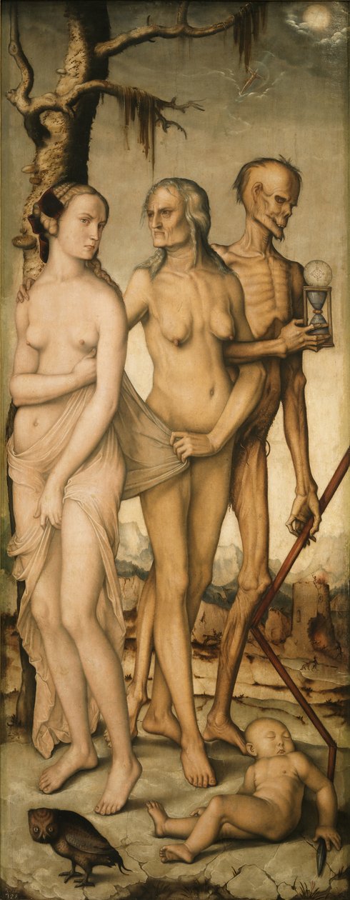 Wieki i Śmierć autorstwa Hans Baldung